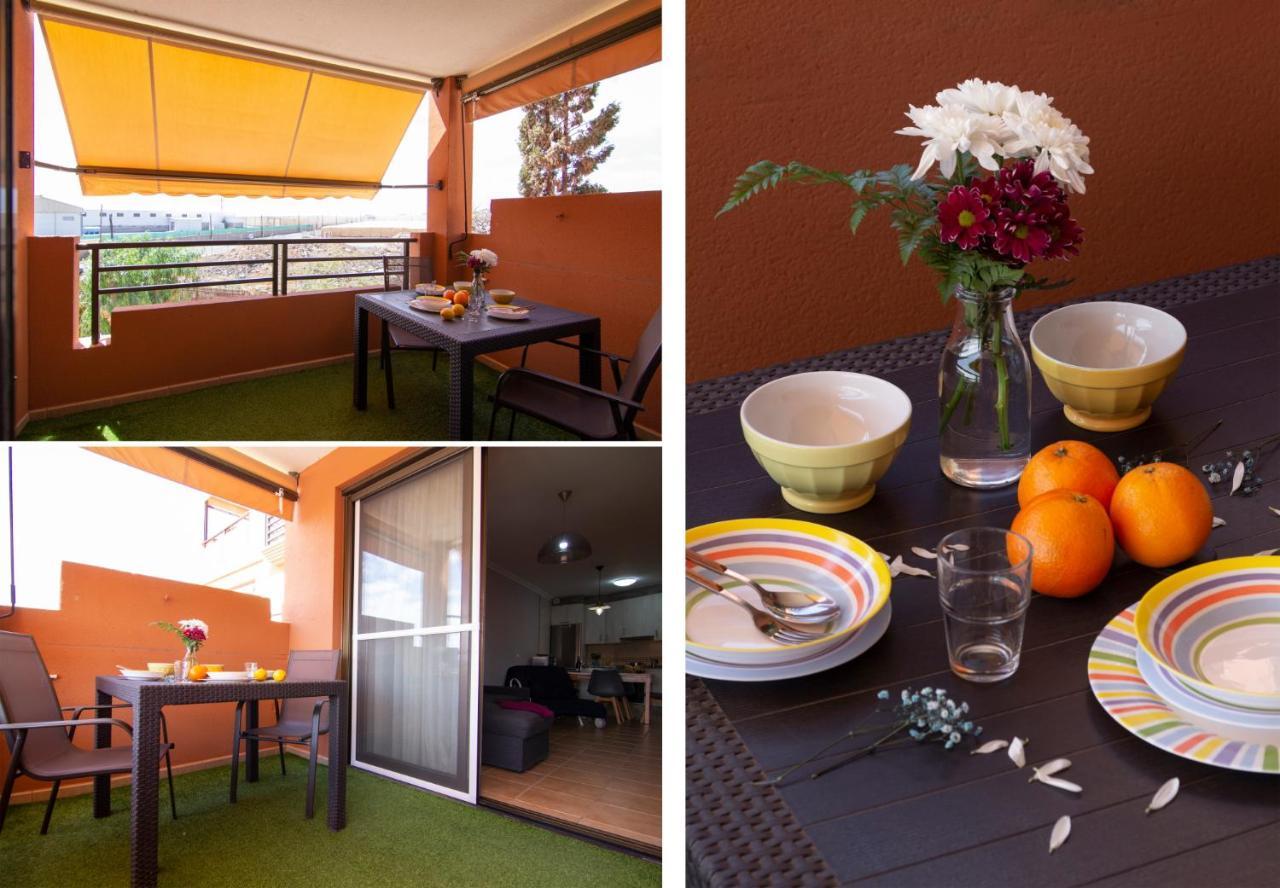 La Tejita - Bonito Y Luminoso Apartamento Junto Al Mar Apartment Bagian luar foto